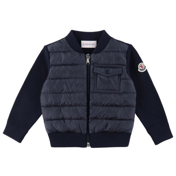Moncler Cardigan - Strik/Dun - Navy