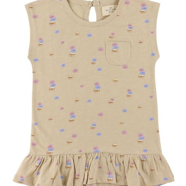 Monsieur Mini Kjole - Mini Macaron - Almond