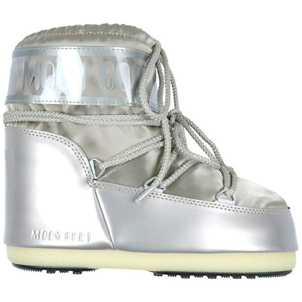 Moon Boot Vinterstøvler - Icon Low Glance - Platinum