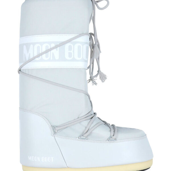 Moon Boot Vinterstøvler - Icon Nylon - Glacier Grey