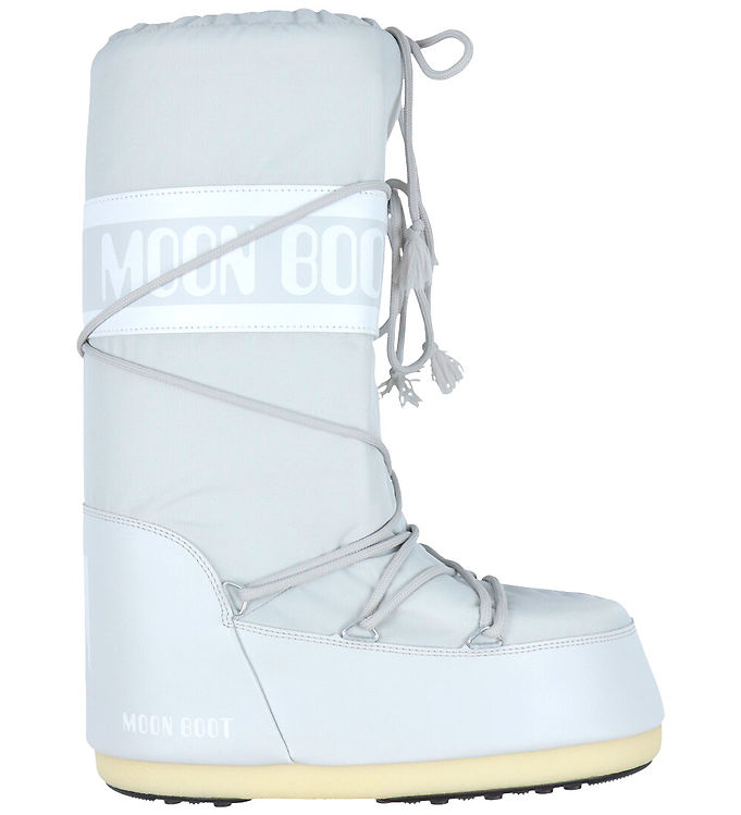 Moon Boot Vinterstøvler - Icon Nylon - Glacier Grey