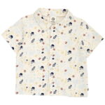 Müsli Skjorte k/æ - Sea - Tofu/Hemp/Navy