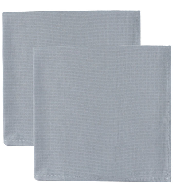 Müsli Stofbleer - 2-pak - 75x75 - Jasmin blue Müsli Stofbleer - 2-pak - 75x75 - Jasmin blue