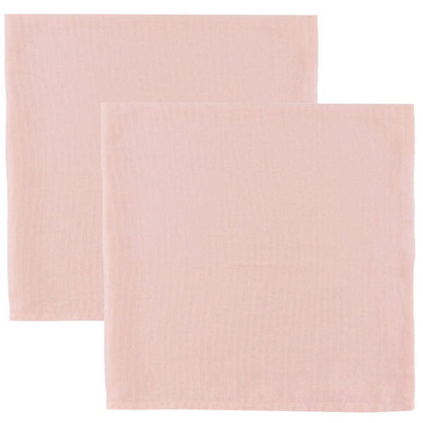 Müsli Stofbleer - 2-pak - 75x75 - Peony