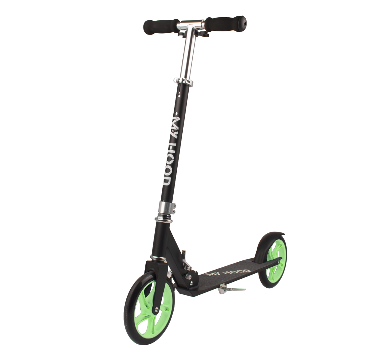 My Hood | Løbehjul - My Hood 200mm Sort lime