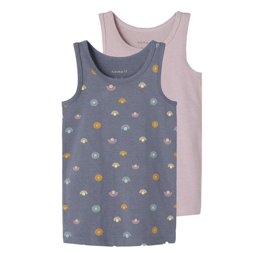 NAME IT 2-Pak Tanktops Folkstone Gray NAME IT 2-Pak Tanktops Folkstone Gray