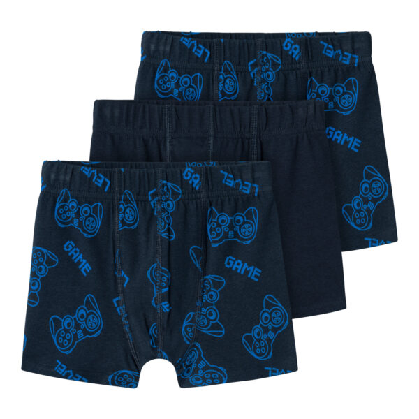 NAME IT 3-Pak Boksershorts Dark Sapphire