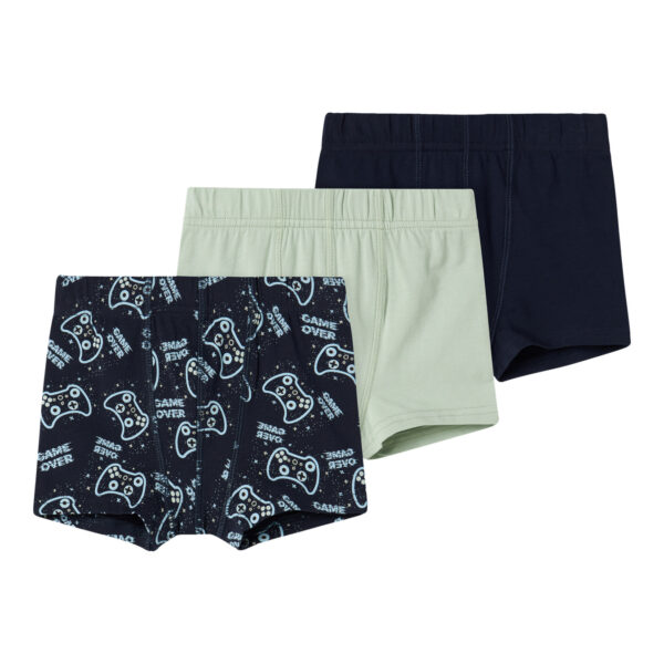 NAME IT 3-Pak Boksershorts Dark Sapphire Game