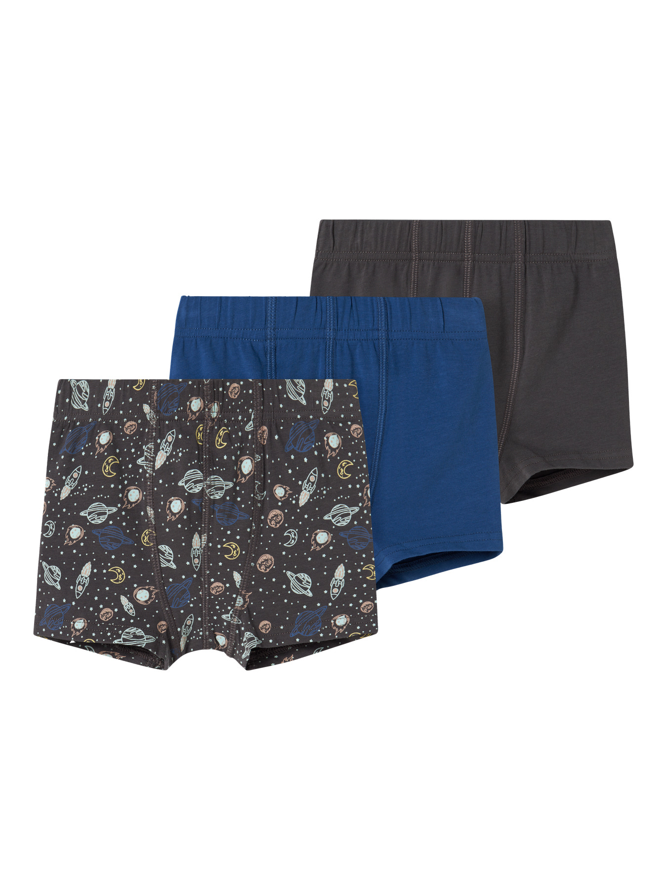 NAME IT 3-Pak Boksershorts Forged Iron NAME IT 3-Pak Boksershorts Forged Iron