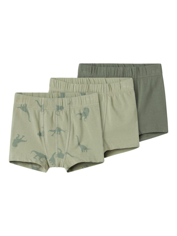 NAME IT 3-Pak Boxershorts Agave Green Dino NAME IT 3-Pak Boxershorts Agave Green Dino
