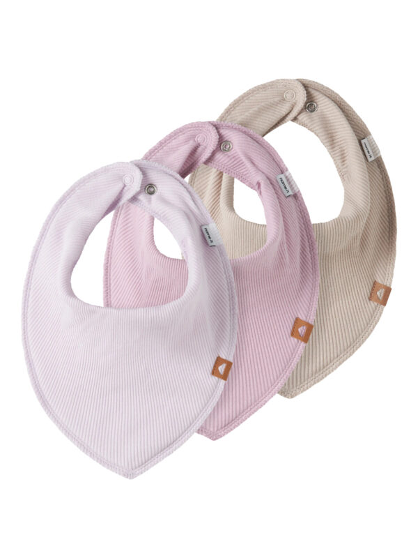 NAME IT 3-Pak Hagesmække Bib Lavender Fog Fragrant Lilac/chateau Gray NAME IT 3-Pak Hagesmække Bib Lavender Fog Fragrant Lilac/chateau Gray