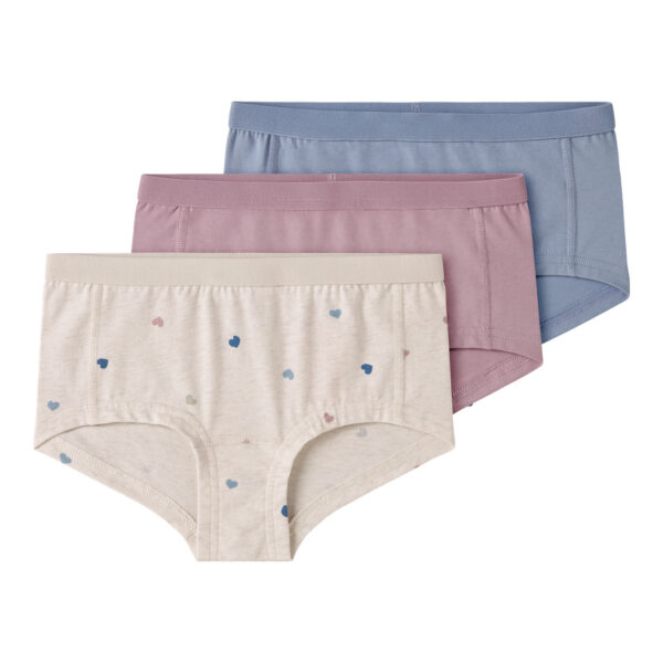 NAME IT 3-Pak Hipster Peyote Hearts