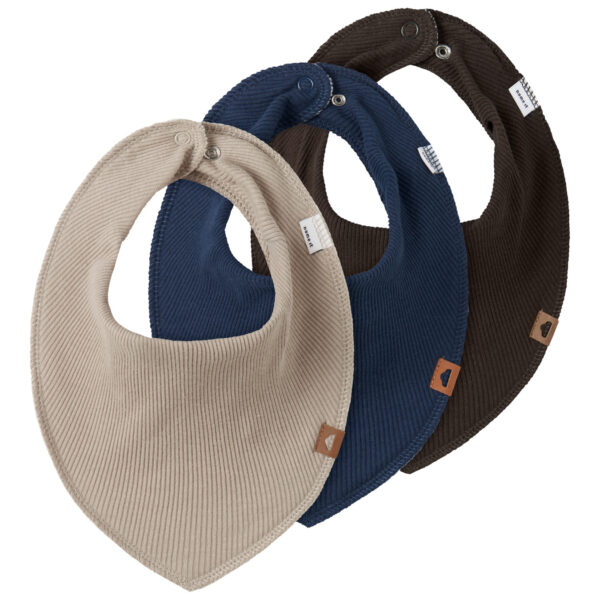 NAME IT 3-Pak Rib Hagesmæk Yasim Insignia Blue Island Fossil/delisioso