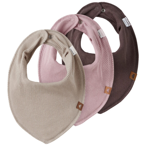 NAME IT 3-Pak Rib Hagesmække Yvette Burnished Lilac Peppercorn