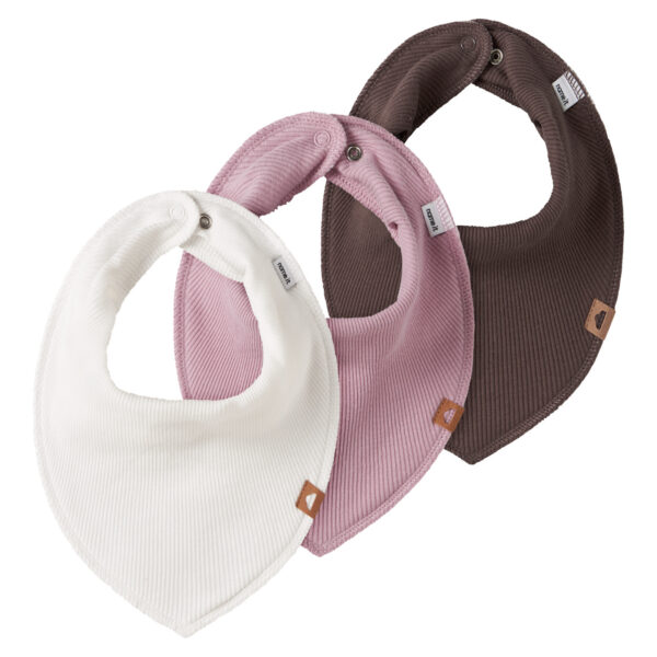 NAME IT 3-Pak Rib Hagesmække Yvette Cloud Dancer Keepsake Lilac/peppercorn