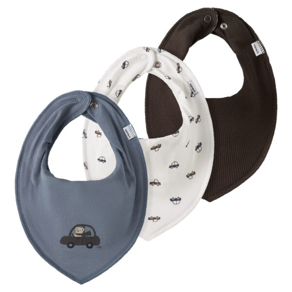 NAME IT 3-pak Rib Hagesmæk Yasim Cloud Dancer Flint