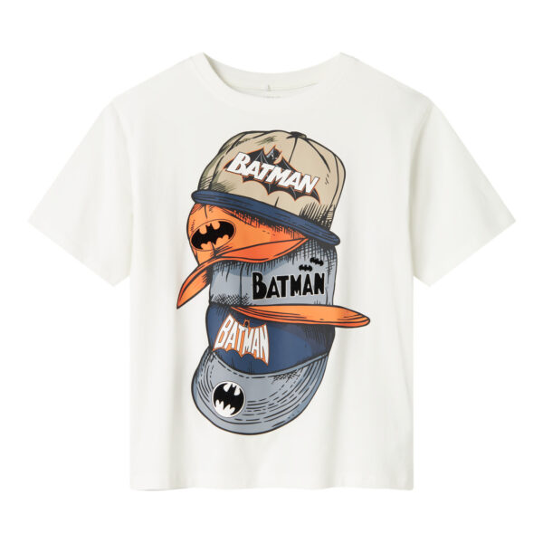 NAME IT Batman T-shirt Add Cloud Dancer