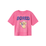 NAME IT Boxy T-Shirt Matta Pink Power
