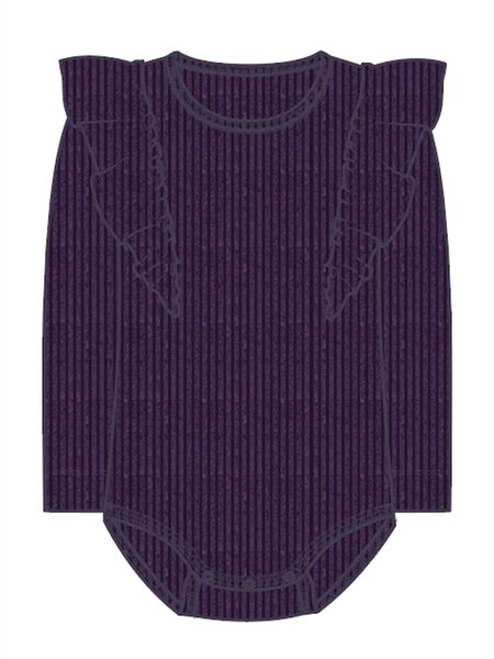 NAME IT Glimmer Rib Strik Body Renza Blackberry Cordial