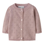 NAME IT Glimmer Strik Cardigan Rolia Keepsake Lilac