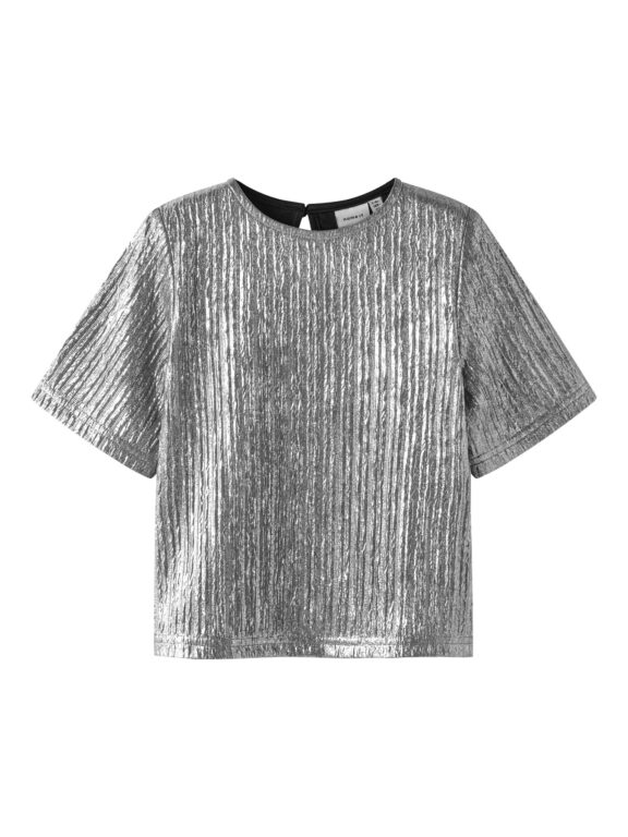 NAME IT Glimmer T-shirt Reneing Silver NAME IT Glimmer T-shirt Reneing Silver