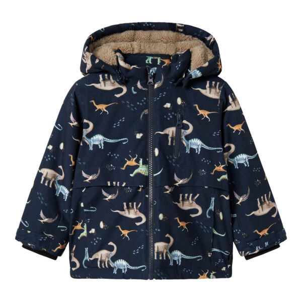 NAME IT Jakke Snow05 Dino Dark Sapphire