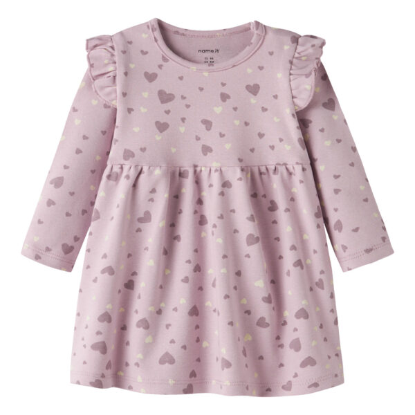 NAME IT Kjole Bheart Keepsake Lilac