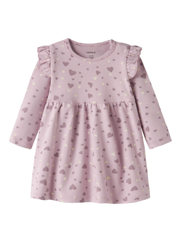 NAME IT Kjole Bheart Keepsake Lilac NAME IT Kjole Bheart Keepsake Lilac