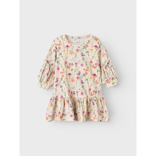 NAME IT Kjole Folia Peyote Melange NAME IT Kjole Folia Peyote Melange