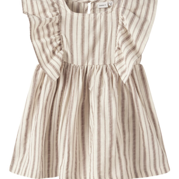 NAME IT Kjole Himali Almond Milk