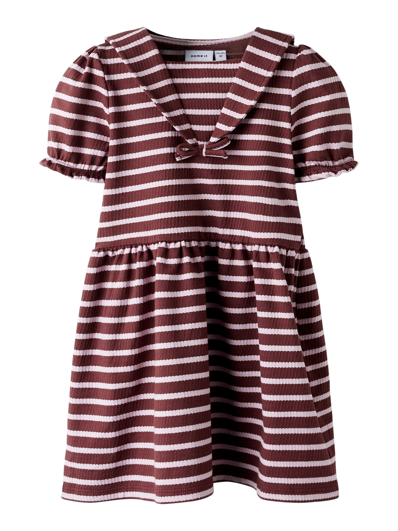 NAME IT Kjole Katie Bleached Mauve Andorra