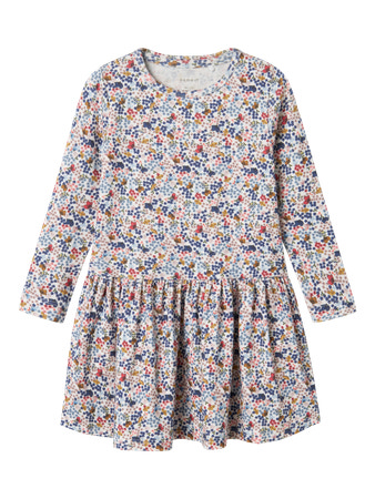 NAME IT Kjole Kyla Cloud Dancer