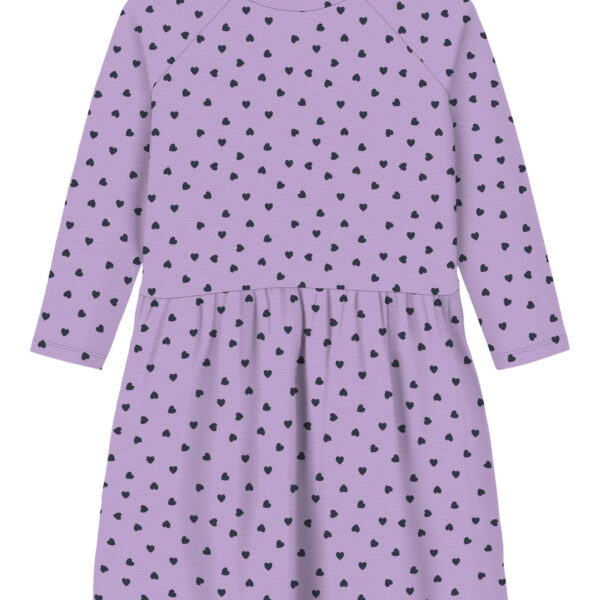 NAME IT Kjole Pbelle Lavendula Heart In Dark Sapphire