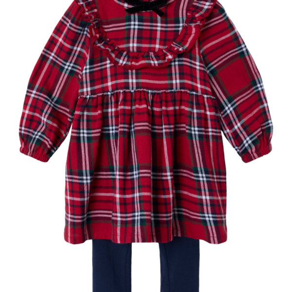 NAME IT Kjole Sæt Rosi Jester Red