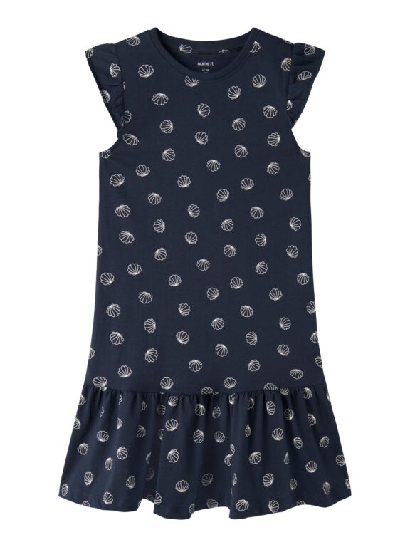 NAME IT Kjole Vida Navy Blazer Sea Shells