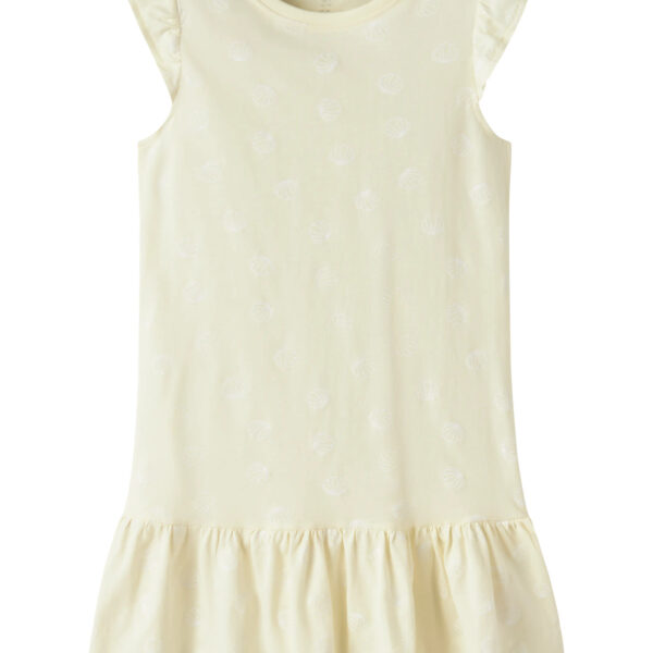 NAME IT Kjole Vida Pear Sorbet Sea Shells