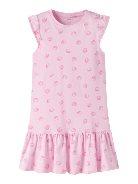 NAME IT Kjole Vida Pirouette Sea Shells Pink
