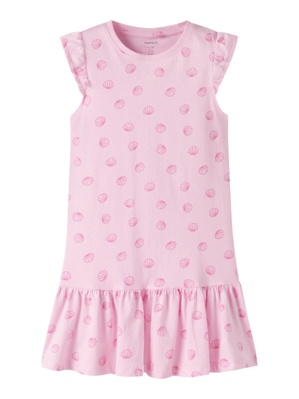 NAME IT Kjole Vida Pirouette Sea Shells Pink