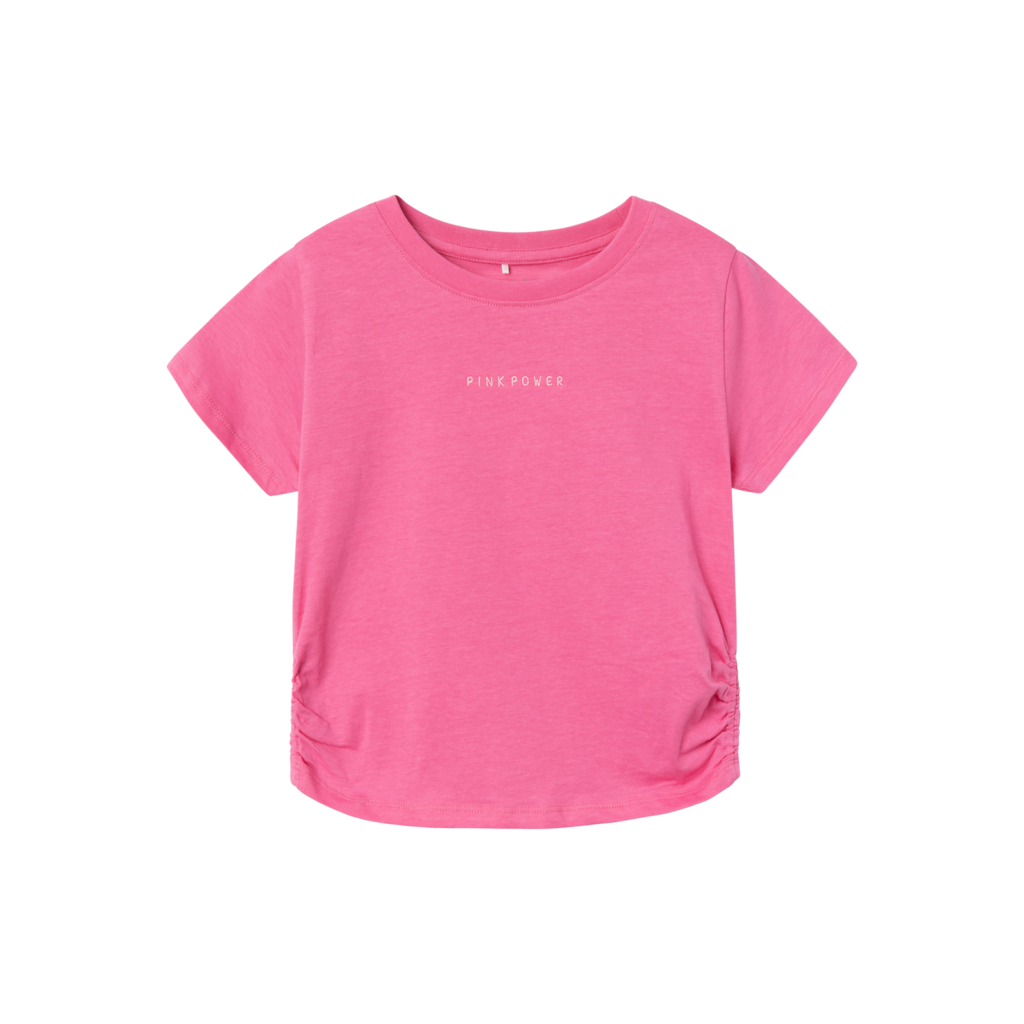 NAME IT Kort T-shirt Jamail Pink Power NAME IT Kort T-shirt Jamail Pink Power