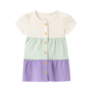 NAME IT Kortærmet Kjole Jomai Bougainvillea