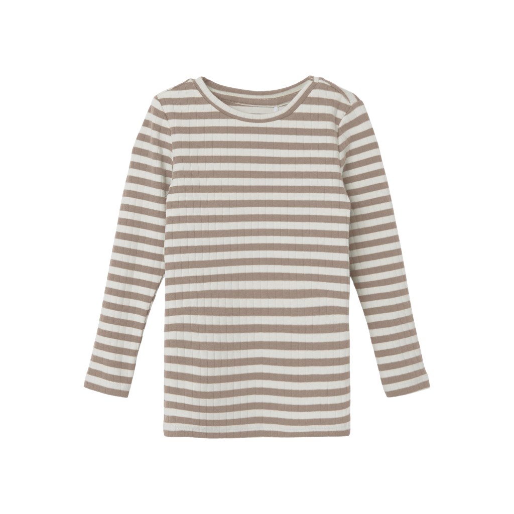 NAME IT Langærmet Bluse Suraja Mocha Meringue NAME IT Langærmet Bluse Suraja Mocha Meringue