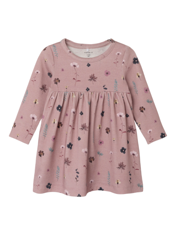 NAME IT Langærmet Kjole Odetta Deauville Mauve NAME IT Langærmet Kjole Odetta Deauville Mauve