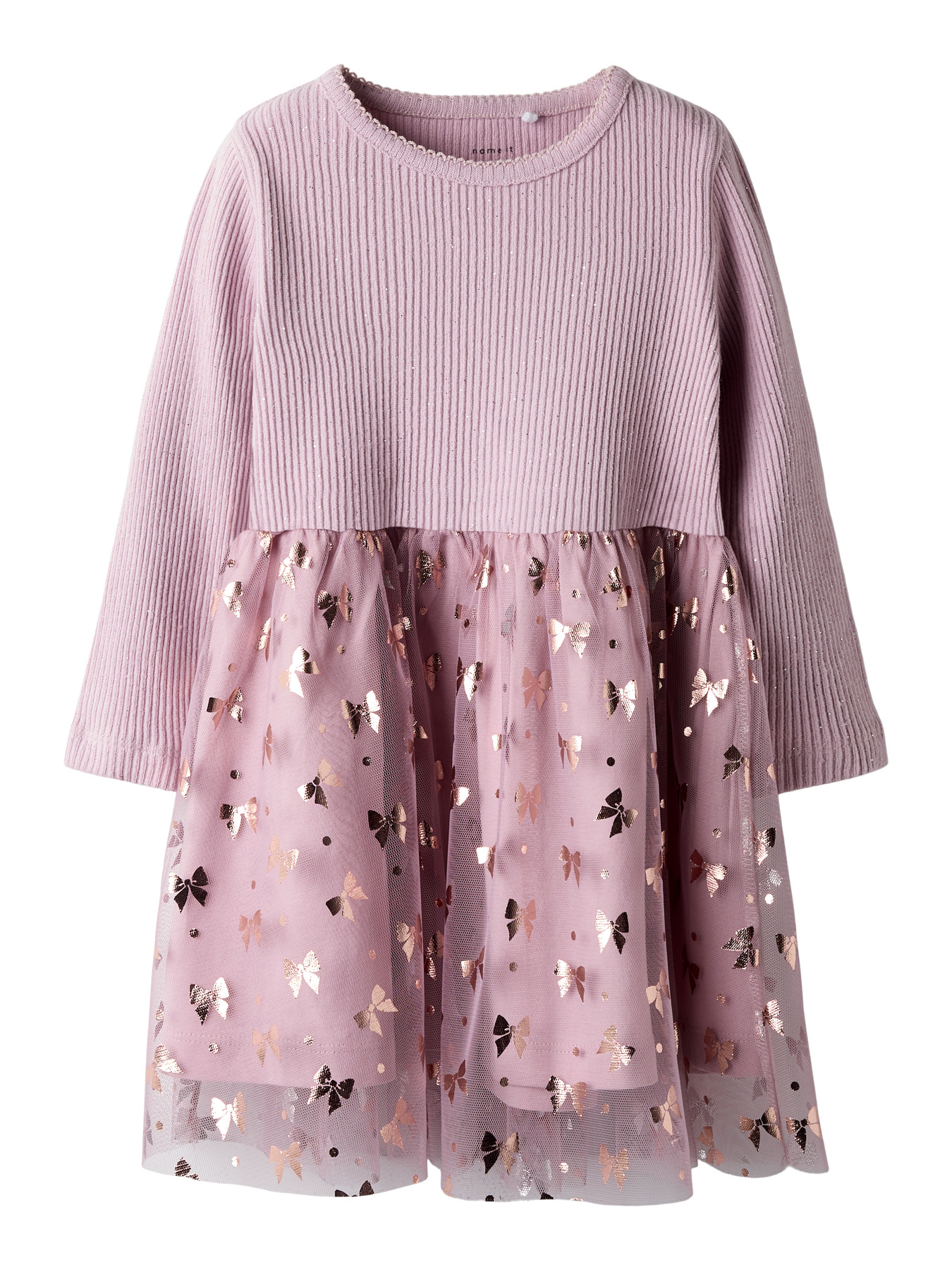NAME IT Langærmet Kjole Rosally Keepsake Lilac NAME IT Langærmet Kjole Rosally Keepsake Lilac
