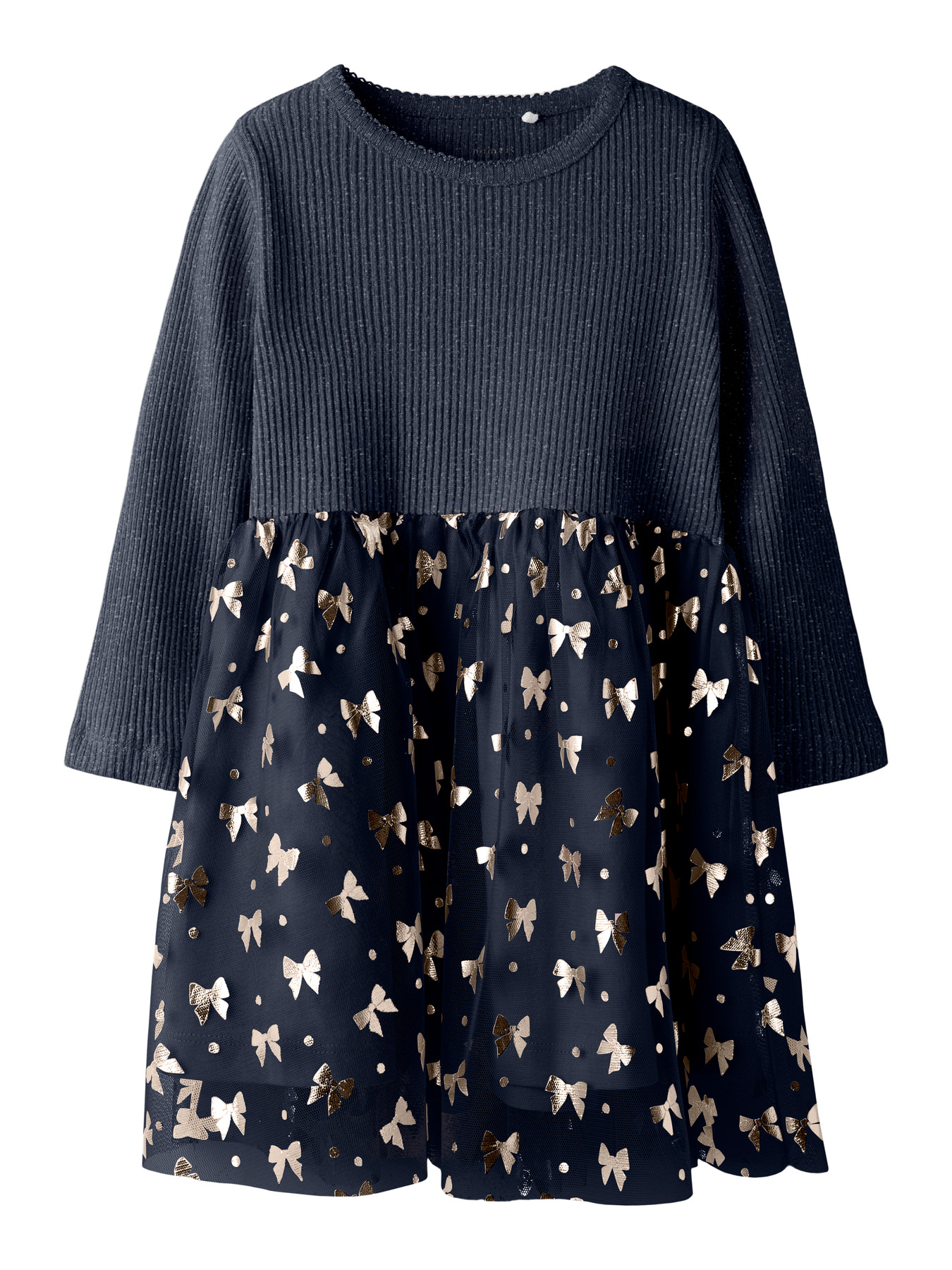 NAME IT Langærmet Kjole Rosally Navy Blazer NAME IT Langærmet Kjole Rosally Navy Blazer