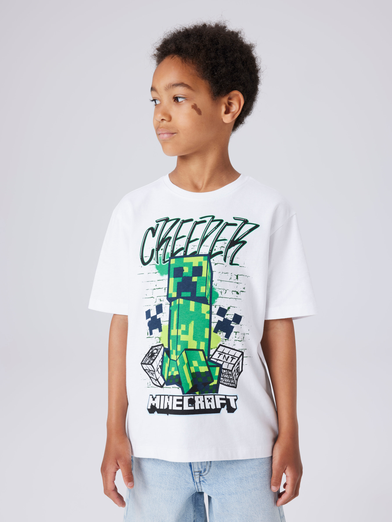 NAME IT Minecraft T-shirt Di Bright White NAME IT Minecraft T-shirt Di Bright White