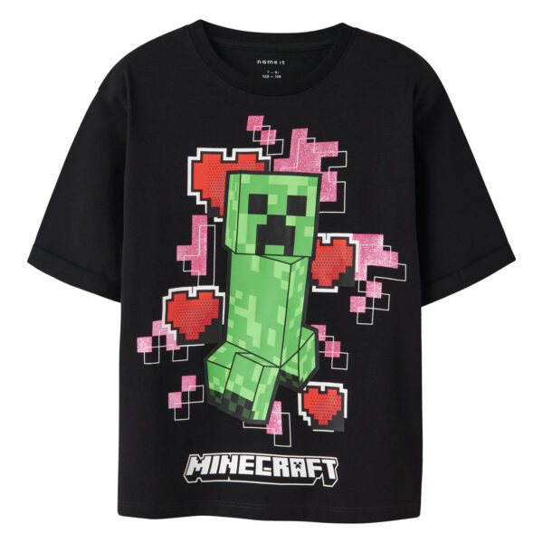 NAME IT Minecraft T-shirt Jyra Black