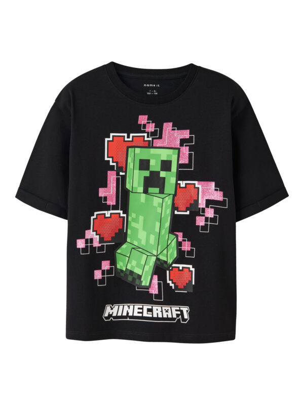 NAME IT Minecraft T-shirt Jyra Black