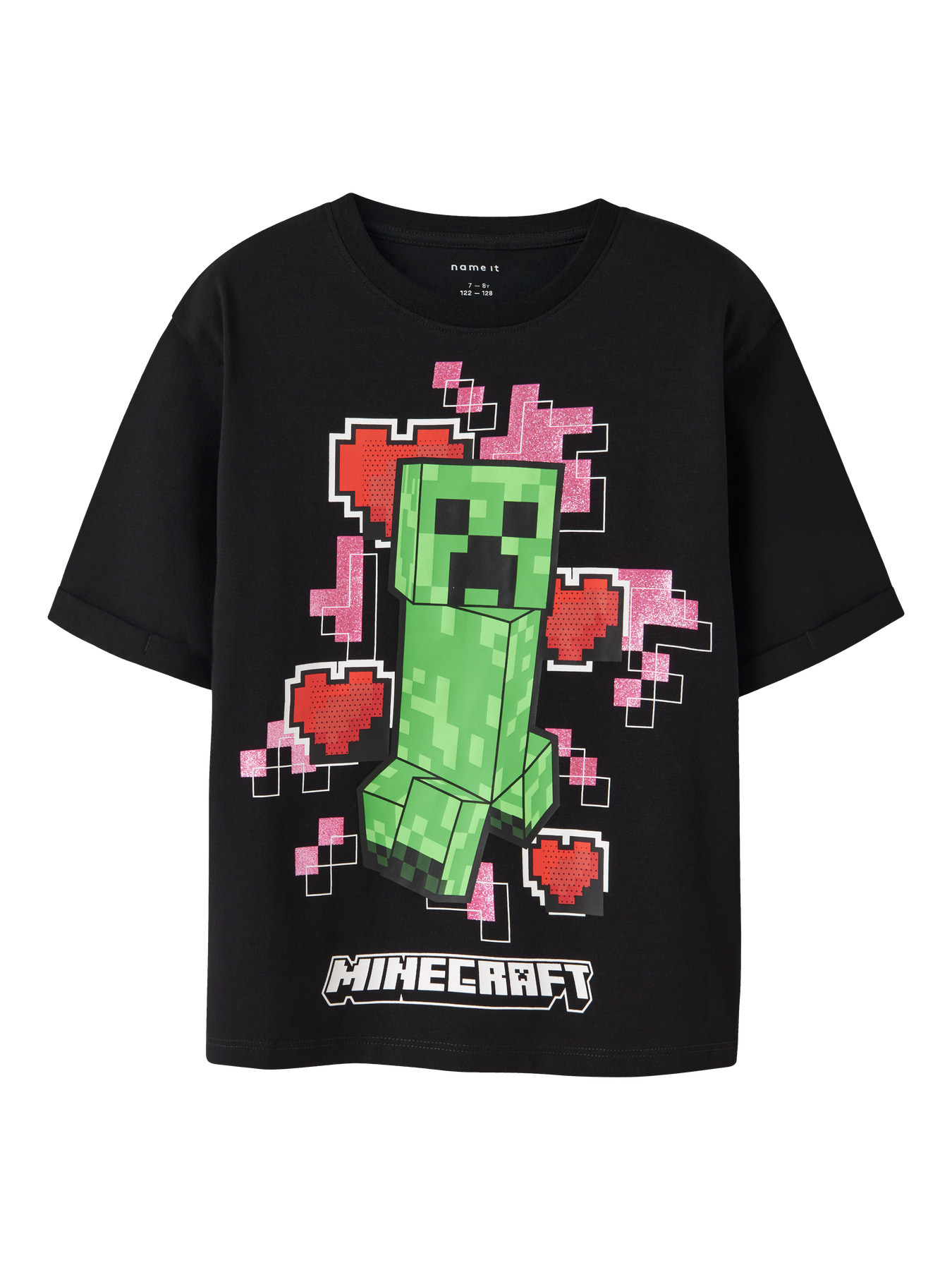 NAME IT Minecraft T-shirt Jyra Black NAME IT Minecraft T-shirt Jyra Black
