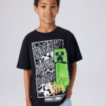 NAME IT Minecraft T-shirt Mase Black