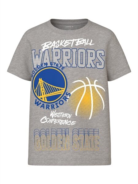 NAME IT NBA T-Shirt Jyg Grey Melange